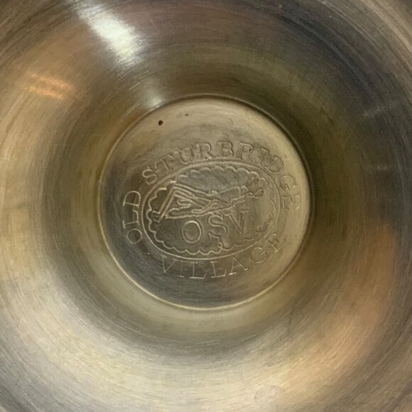 Vintage Stieff Pewter Candlesticks Set of 2 Old Sturbridge Village Candle Holder - Picture 3 of 10